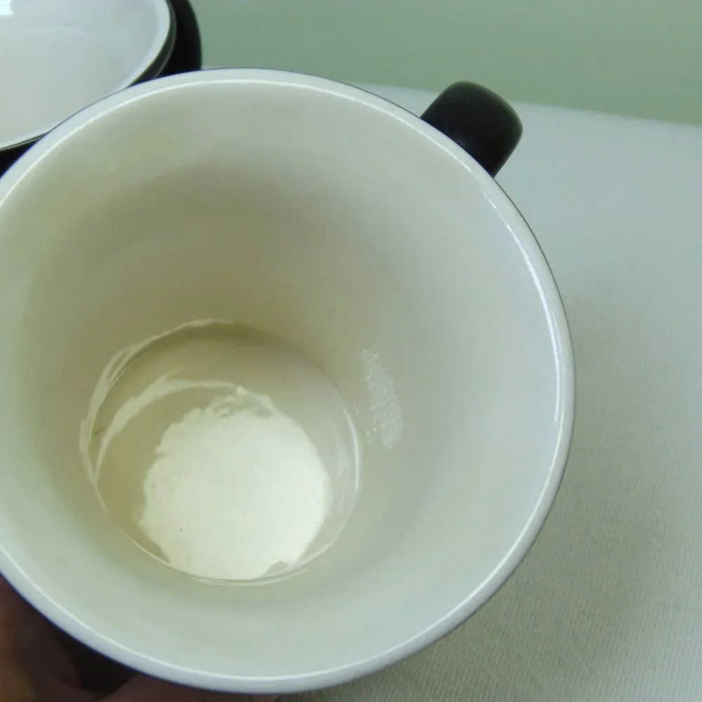 Peggy Fairfax Herrick /House of Hatten Ginko Leaves 6‎ oz Coffee Mugs Set of 2